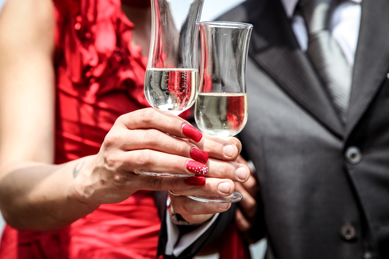 glass, celebrate, people, celebratory toast, close-up, rose wine, alcohol, food and drink, human hand, glasses, wineglass, party, holding, sparkling wine