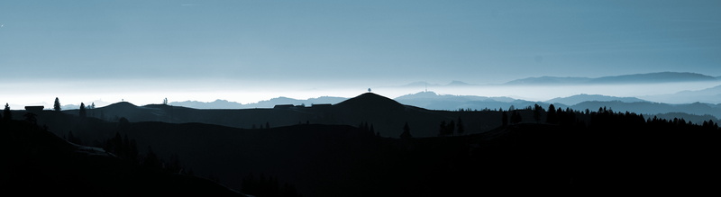 land, mountain, fog, tranquility, hinterarni, nature, outdoors, 8K, hike, hill, landscape, napf region, outlook, travel destinations, vorderarnialp, view