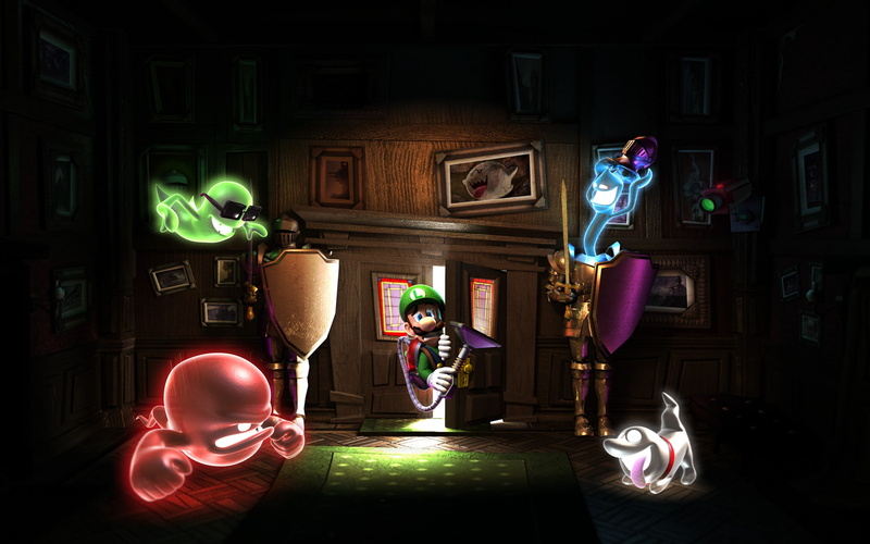Ghost, dark, technology, night, indoors, Video Game, domestic room, decoration, no people, creativity, group of objects, human representation, neon, Nintendo