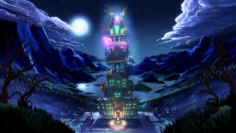 Video Game, 5K, Luigis Mansion 3, Hotel
