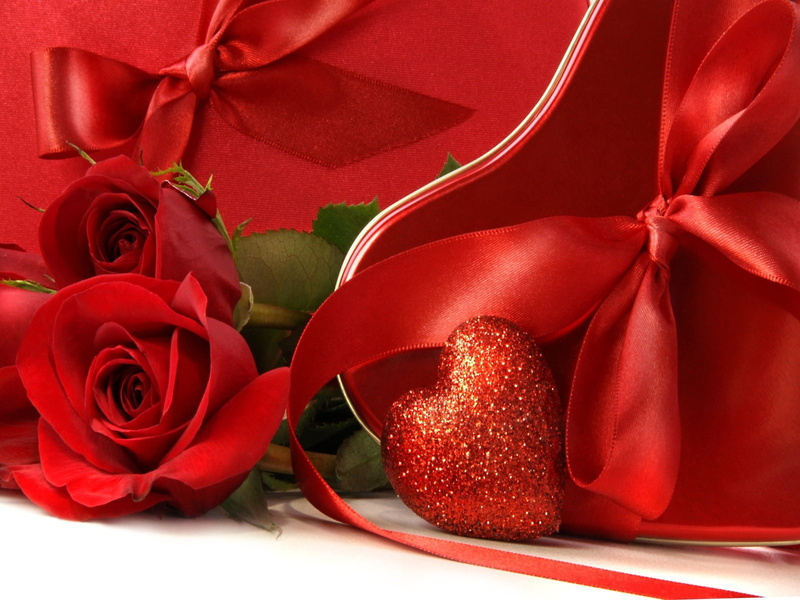 ribbon, beauty in nature, holiday, roses, anniversary, nature, decoration, gift, greeting, backgrounds, petal, flowers, glitter, gift Box, heart, flower arrangement