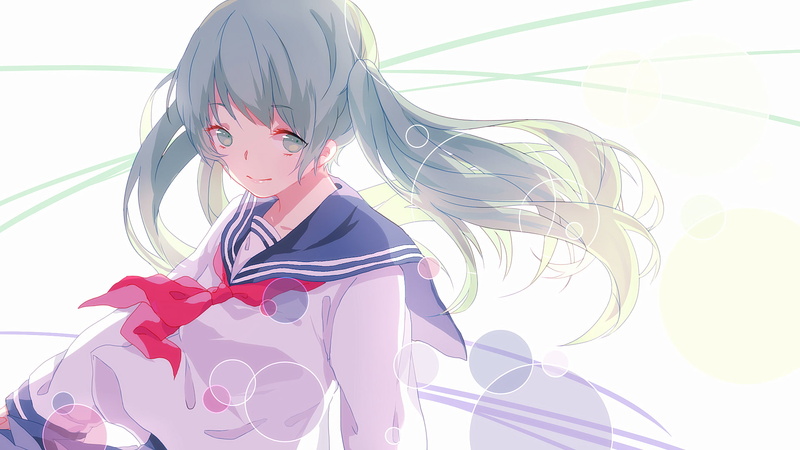 representation, women, innocence, hairstyle, girls, ribbon - sewing item, ribbon, nature, indoors, 1080P, childhood, anime girls, creativity, child, art and craft