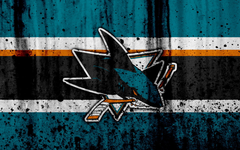 Logo, Emblem, San Jose Sharks, Hockey, 4K, NHL