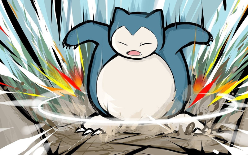 720P, Snorlax, pokemon