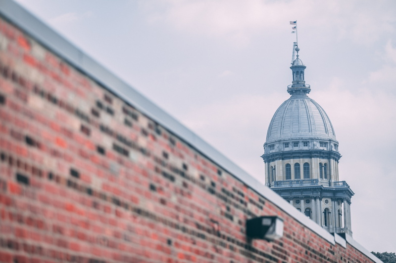 planetarium, wall, steeple, built structure, spire, city, building, belief, campus, low angle view, travel, outdoors, springfield, painted, 4K, tower