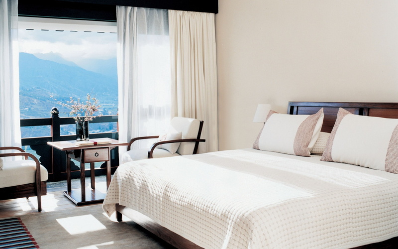 bed, 1080P, interior, hotel