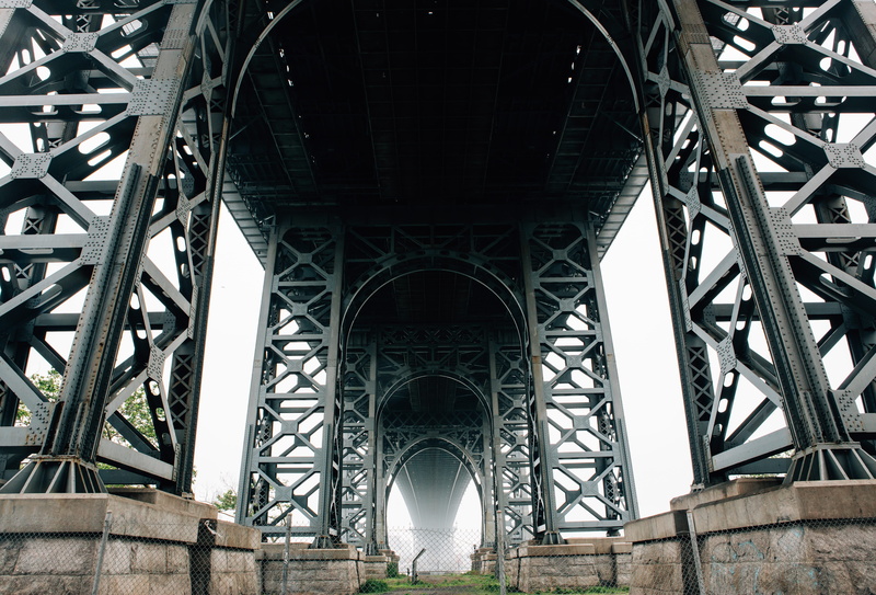 architecture, arch, connection, no people, building exterior, built structure, brooklyn, architectural column, nyc, 5K, travel destinations, girder, travel