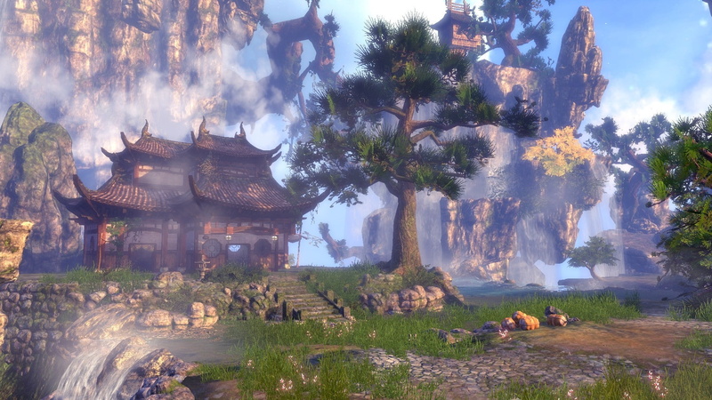 building, plant, sky, history, nature, belief, travel destinations, religion, Blade and Soul, architecture, the past, spirituality, PC gaming, water, travel
