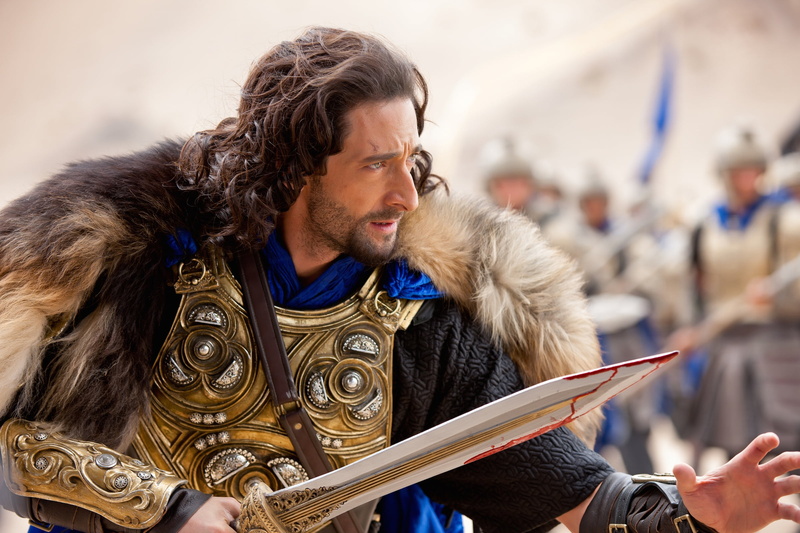 1080P, armor, look, pose, sword, Dragon sword, Tiberius, Dragon Blade, Adrien Brody