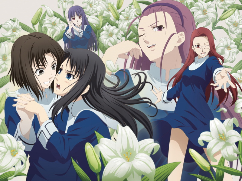 human representation, sunlight, casual clothing, Asagami Fujino, nature, representation, male likeness, Aozaki Touko, real people, anime girls, creativity