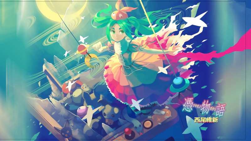 Monogatari Series, anime, 1080P, Ononoki Yotsugi