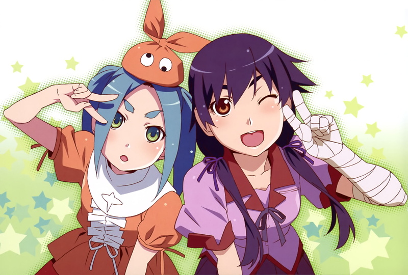 Monogatari (Series), Yotsugi Ononoki, 1080P, Anime, Suruga Kanbaru