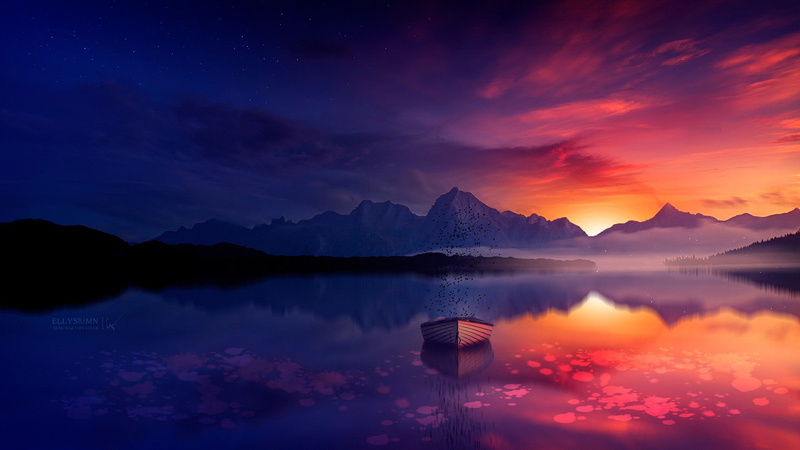 sky, mountain, environment, travel, mountain peak, twilight, nature, night, refuge, tranquil scene, sunset, scenics - nature, beauty in nature, tranquility