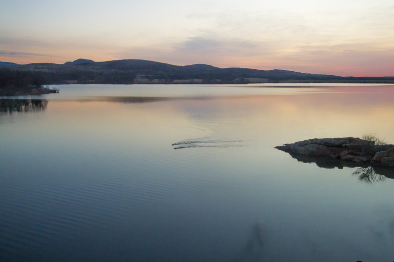 outdoors, blue, brown, scenics, lake, tranquil Scene, Wichita Mountains Wildlife Refuge, Oklahoma, sky, Larry Smith, nature, water, Sunrise, sunset, reflection
