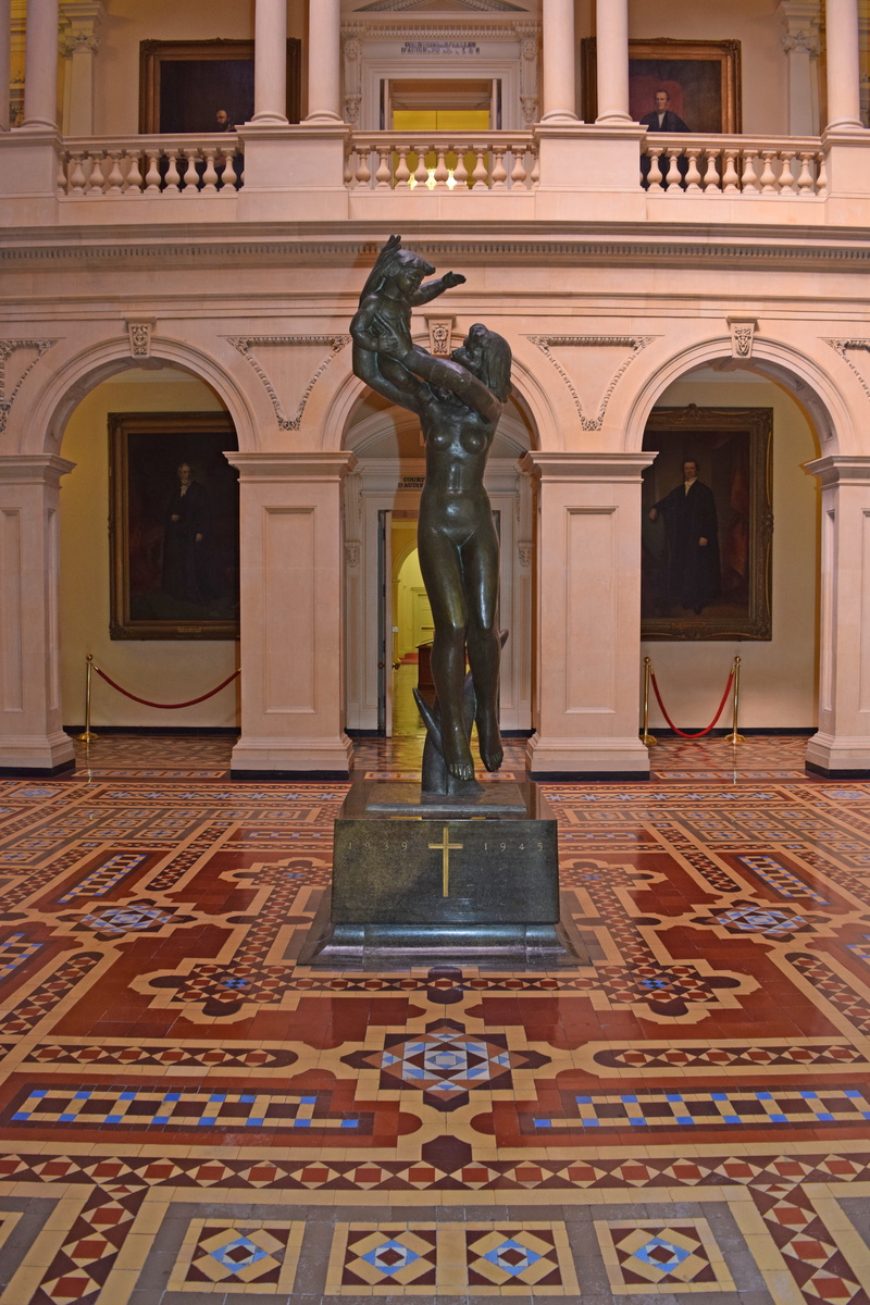 house, arch, entrance, building exterior, architecture, landmark, tiled floor, the past, court, canadian, human representation, creativity, architectural column