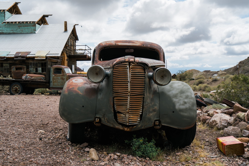 transportation, el dorado mine, mode of transportation, land vehicle, broken, rusty, run-down, land, searchlight, truck, field, nature, car, united states