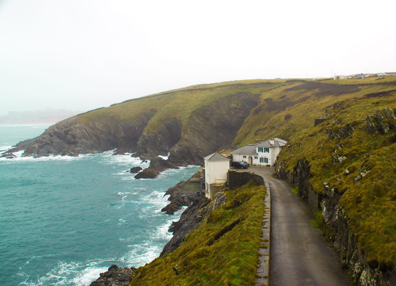 nature, countryside, seaside, land, no people, landscape, united kingdom, architecture, outdoors, beauty in nature, scenics - nature, sea, clear sky, house