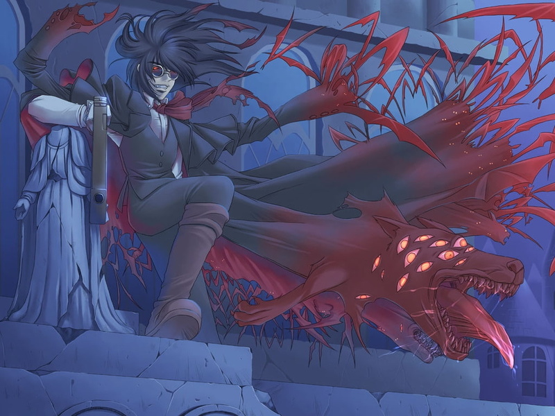 hellsing, hd, FILE OF DEATH, anime, sing, death, MISTERY, art, hell, HANNAMC, 480P, file