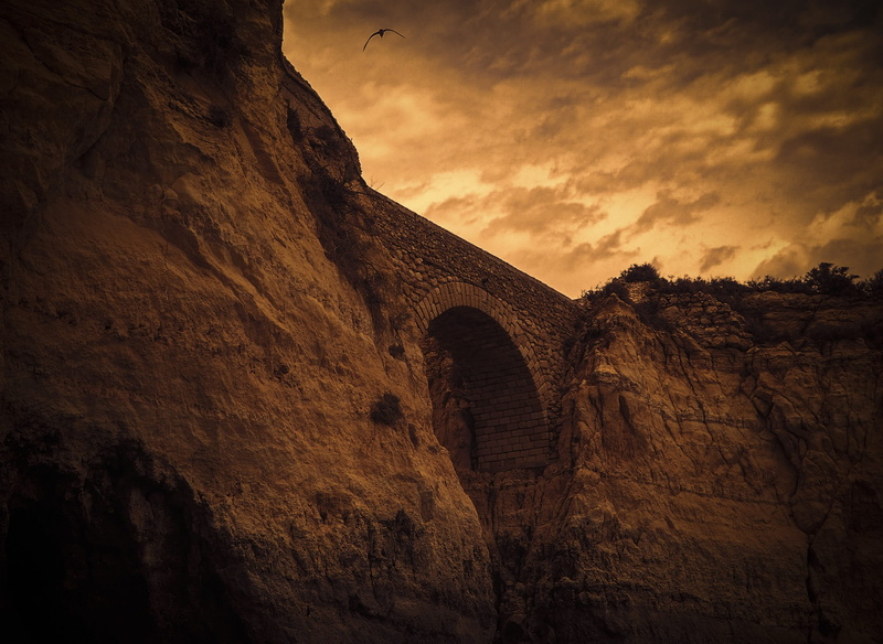 old, Bridge, travel destinations, the past, arch, old ruin, building exterior, misterious, history, no people, nature, ancient civilization, stone wall