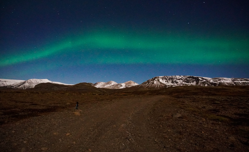 style, northern lights, landscape, handsome, travel, beauty in nature, mountain, sky, traveler, star - space, space, illuminated, aurora polaris, road