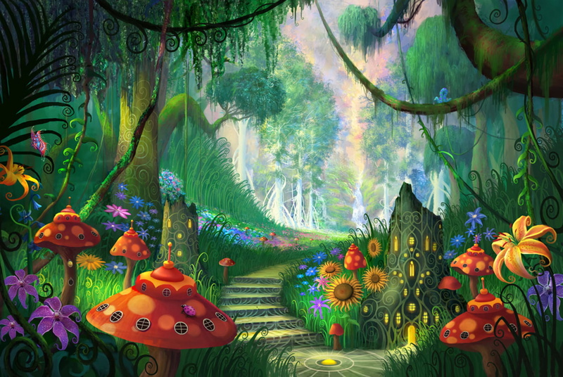 plant, 1080P, green color, Artistic, animal representation, Forest, no people, art and craft, Mushroom, creativity, celebration, nature, Flower, tree