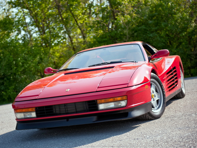 ferrari, supercar, testarossa, 1080P
