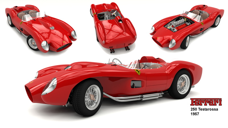 testarossa, supercar, 2K, ferrari