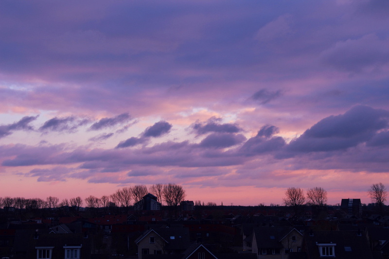 architecture, sunset, nature, townscape, orange color, dusk, scenics - nature, residential district, #pinksky, cloud - sky, #clouds, #buildings, 5K, #sun