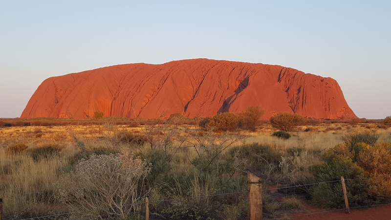 solid, scenic, rock, clear, outback, park, grass, bush, green, environment, land, non-urban scene, nature, travel, centre, scenics - nature, australian outback