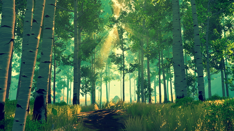 1080P, forest, Firewatch, in-game