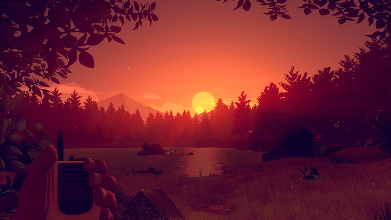 artwork, video games, 2K, Firewatch