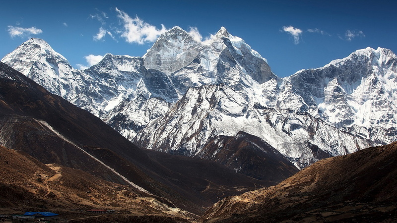 snowcapped mountain, winter, outdoors, ice, snowy peak, tranquility, landscape, land, scenics - nature, environment, travel destinations, mountain, cold temperature