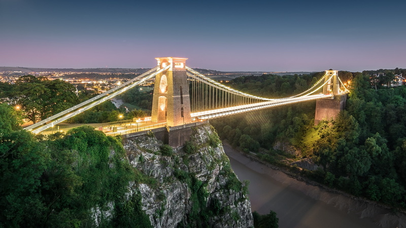 Bristol, 1080P, bridge, England