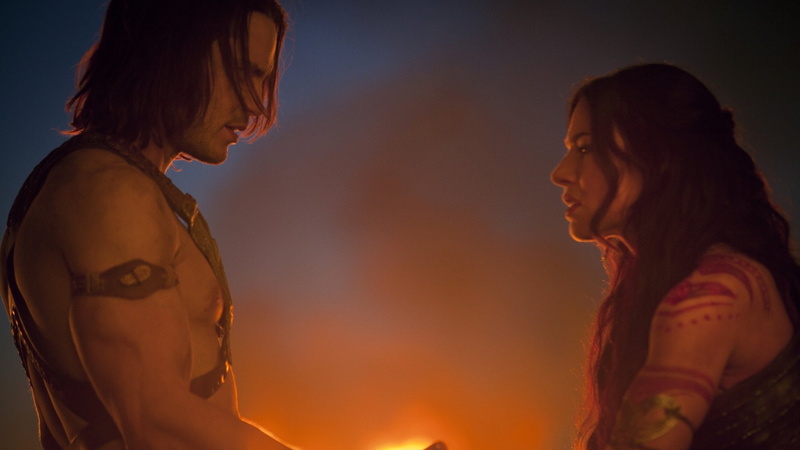 Taylor Kitsch, Dejah Thoris, John Carter, Lynn Collins, 1080P, Movie