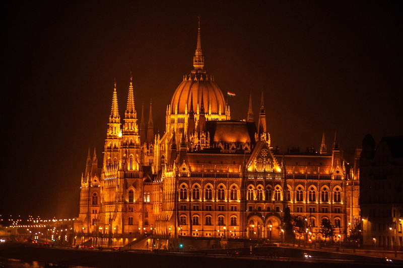 illuminated, nature, time, Lights, night, Night, spire, europe, travel destinations, Budapest Parliament, lighted, By Night, building, 5K, lights, sky