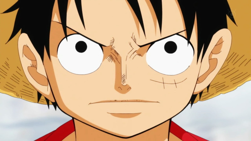low angle view, d, representation, anthropomorphic, 720P, human representation, Anime, One Piece, communication, face, monkey, design, sky, shape, anthropomorphic smiley face