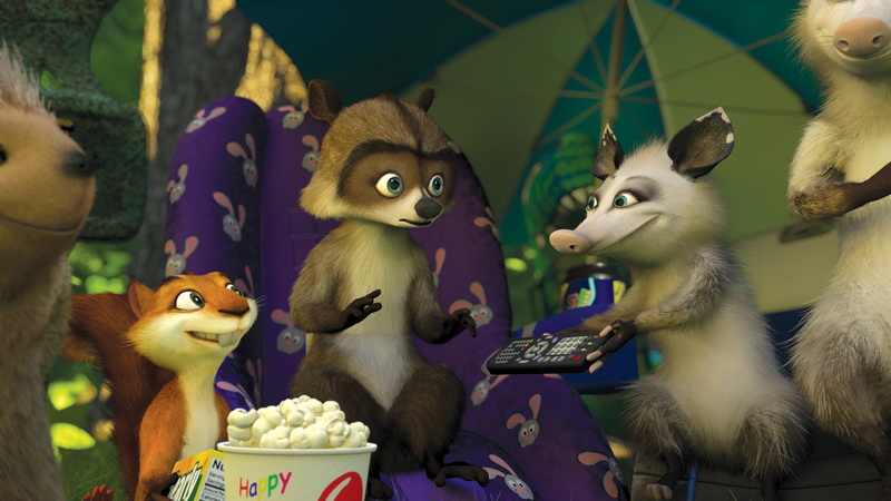 Movie, Raccoon, 2K, Hammy (Over The Hedge), Squirrel, Over The Hedge