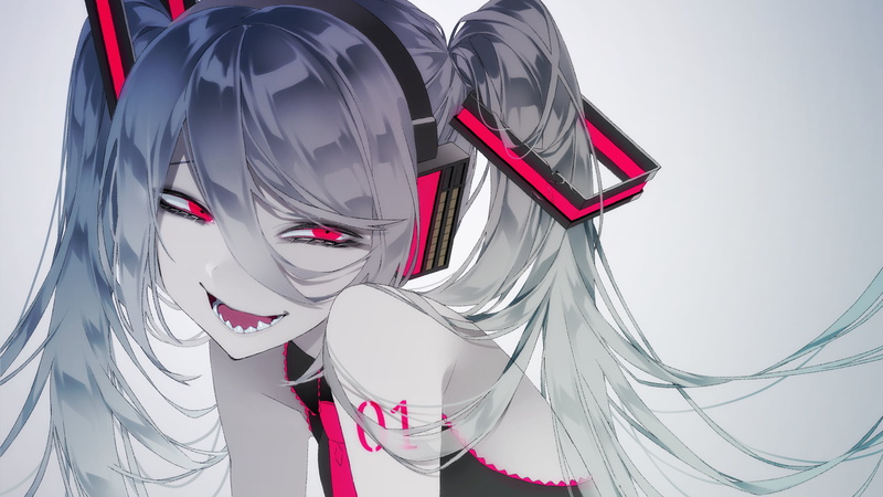 Zatsune Miku, Vocaloid, 2K, Anime