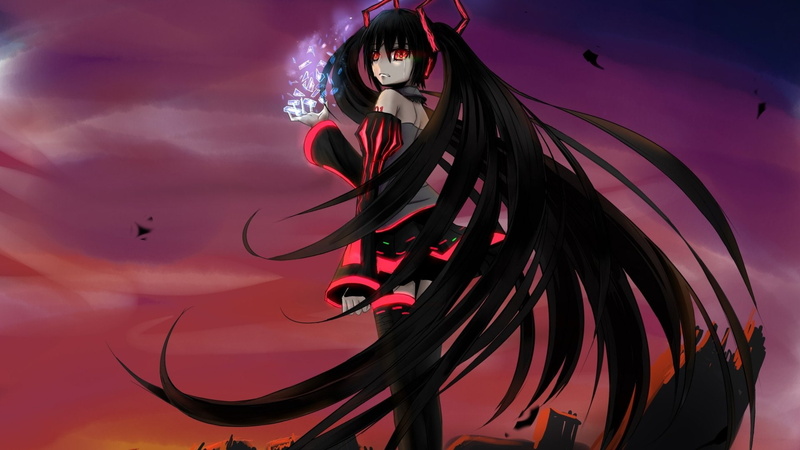 1080P, Zatsune Miku, Vocaloid, Anime