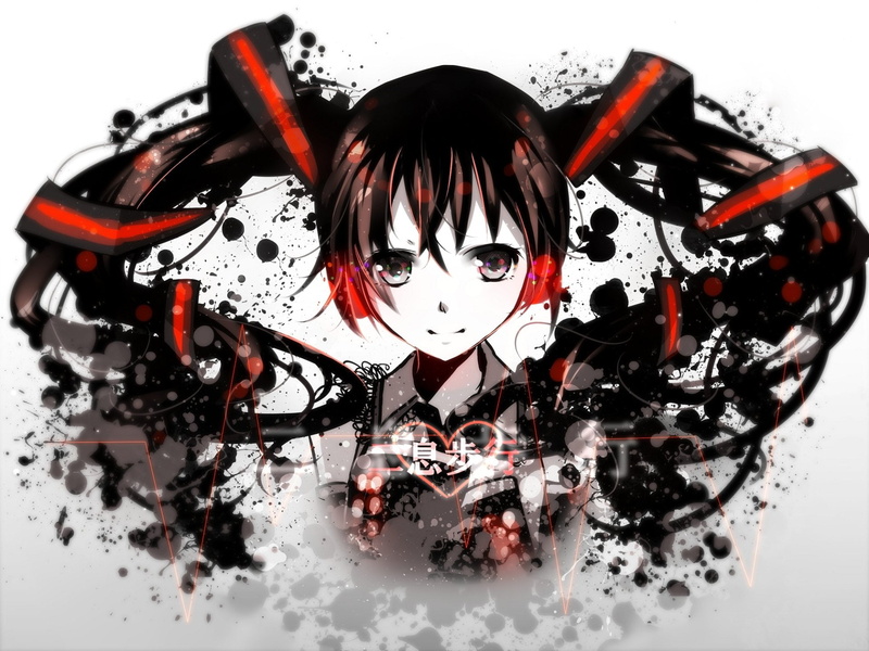 Hatsune Miku, Zatsune Miku, Anime, Vocaloid, 1080P