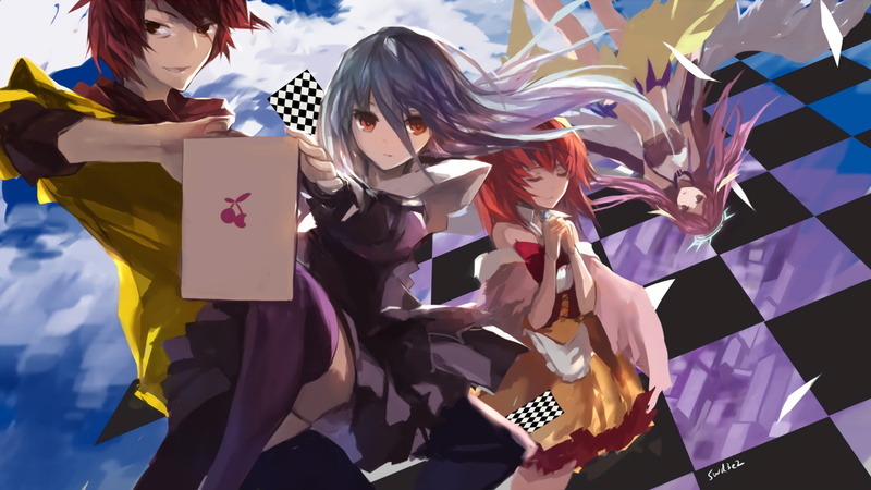 swd3e2, 1080P, Sora (No Game No Life), No Game No Life, Shiro (No Game No Life)