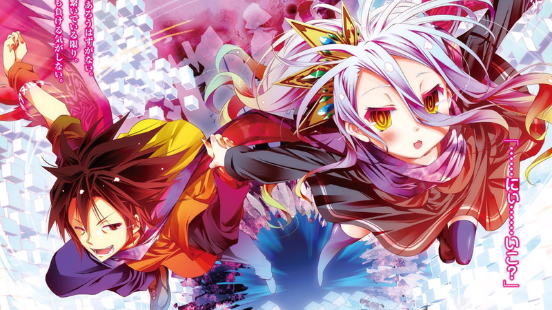 anime, Sora (No Game No Life), No Game No Life, 1080P, Shiro (No Game No Life)