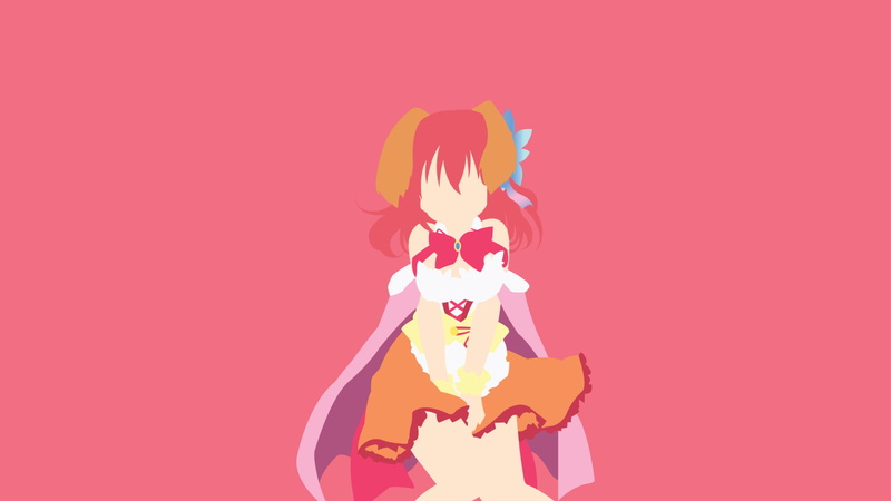 Minimalist, Anime, Red Hair, No Game No Life, Skirt, 1080P, Stephanie Dola
