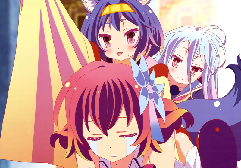 Anime, Izuna Hatsuse, No Game No Life, Shiro (No Game No Life), 1080P, Stephanie Dola