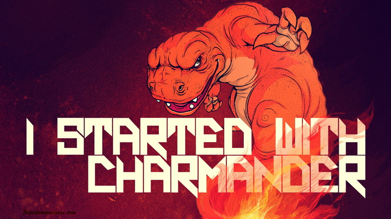 dragon, text, Charmander, poster, sculpture, no people, human representation, creativity, message, celebration, orange, red, 1080P, nature, art and craft