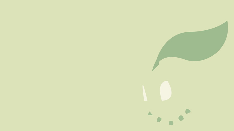 Pokémon, Chikorita (Pokémon), 1080P, Starter Pokemon, Grass Pokémon