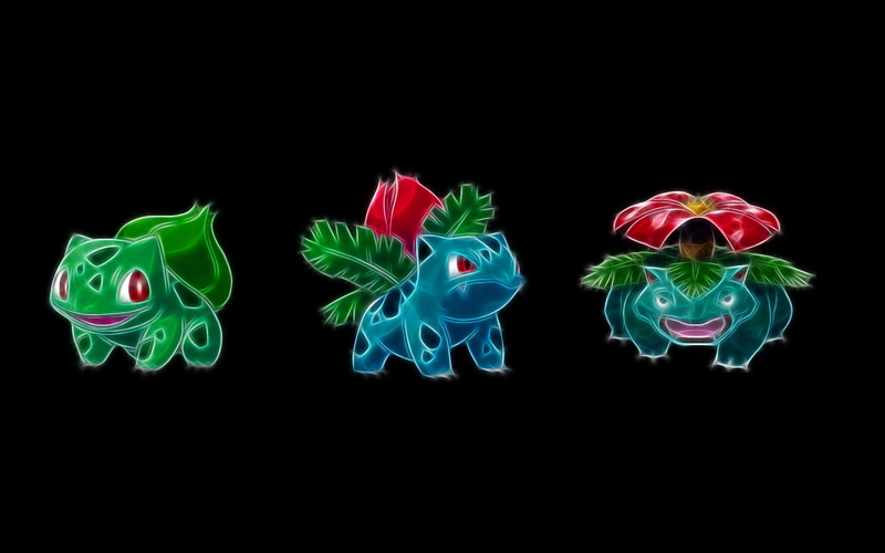 cut out, creativity, no people, close-up, ivysaur, red, indoors, Bulbasaur (Pokémon), nature, digital composite, Grass Pokémon, animal, black background