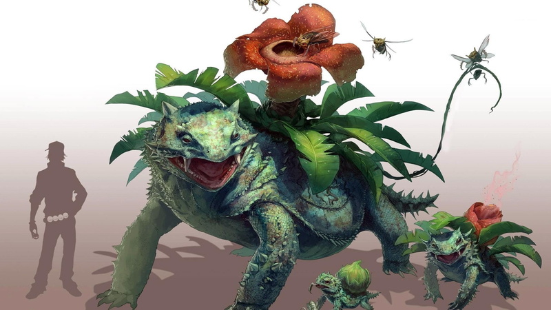 Ivysaur (Pokémon), Grass Pokémon, Pokémon, Bulbasuar, Venusaur (Pokémon), Ninjask (Pokémon), 1080P