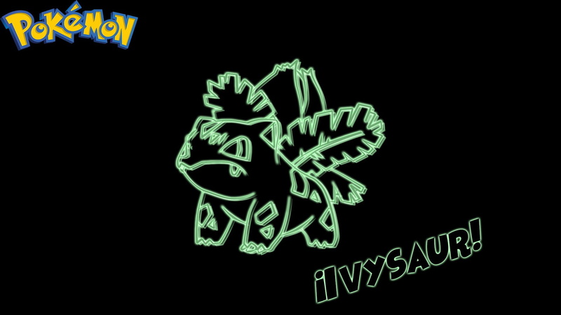 1080P, Ivysaur (Pokémon), Pokémon, Neon