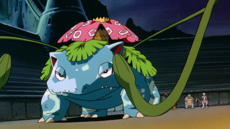 Pokémon: The First Movie, outdoors, art and craft, people, representation, group of people, building exterior, human representation, text, day, Blastoise (Pokémon)
